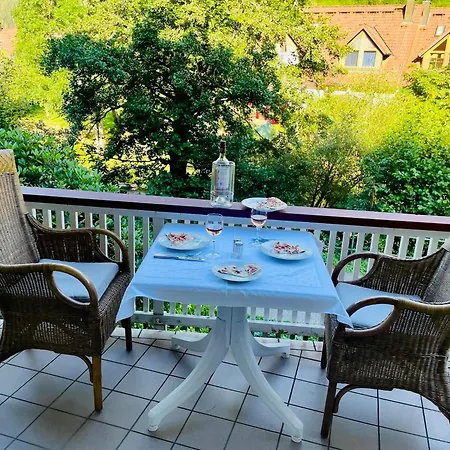 Oesterle - Idyllisches Schwarzwaldhaus Am Bach Mit Terrasse & Balkon * Schonmunzach