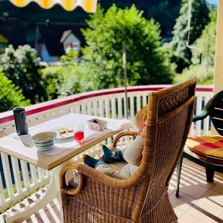 Σπίτι διακοπών Oesterle - Idyllisches Schwarzwaldhaus Am Bach Mit Terrasse & Balkon