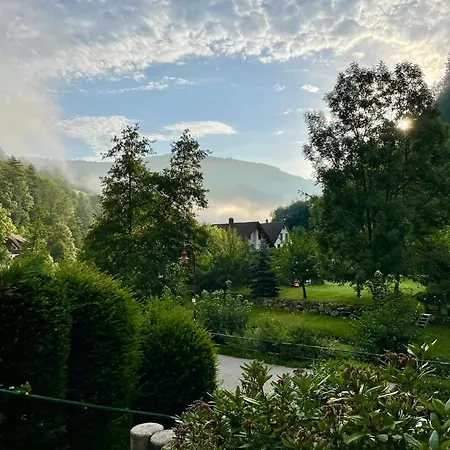 Oesterle - Idyllisches Schwarzwaldhaus Am Bach Mit Terrasse & Balkon Feriehus *